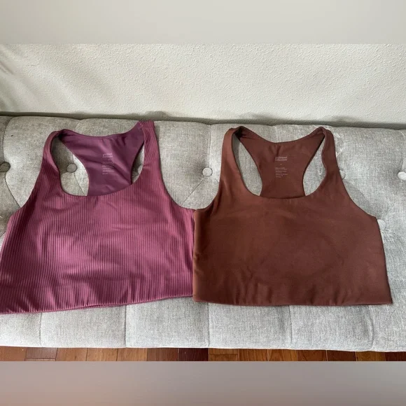 Girlfriend Collective Racerback Sports Bra Bundle in Medium - Picture 1 of 5